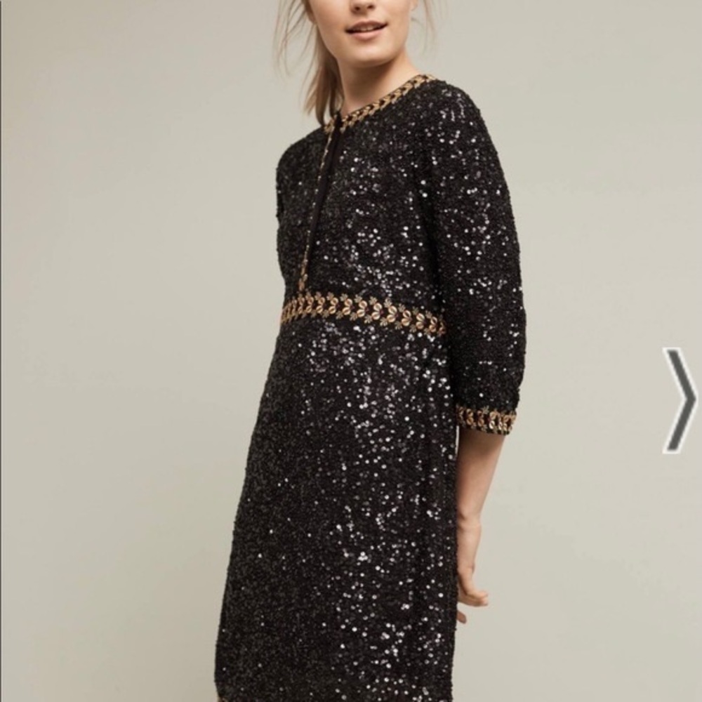 Anthropologie Varun Bahl Garlan Dress M New